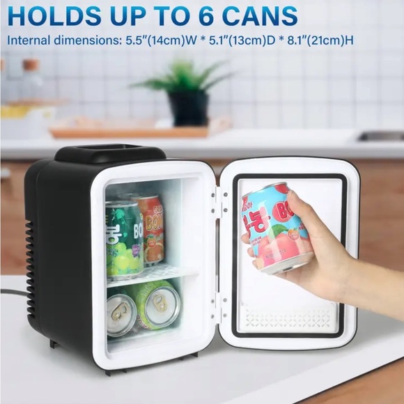 Mini 2-way Fridge -Frosty Cold & Warming capabilities. W/  a flip of the switch - Picture 3 of 6